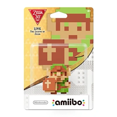 Image of Amiibo 8 Bit Link: The Legend of Zelda