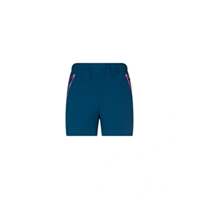Image of Rock Experience REWP04341 Powell 2.0 Shorts Pants Women&#039;s 1484 Moroccan Blue+0834 Super Pink S