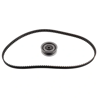 Image of 026109119B, 026109119BS1 Timing belt kit FEBI BILSTEIN 14616 121 with trapezoidal tooth profile incl. tensioner pulley VOLKSWAGEN: GOLF 3