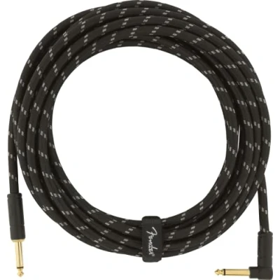 Image of Fender Instrument Cable, Black Tweed, 5.5 M/18.6FT