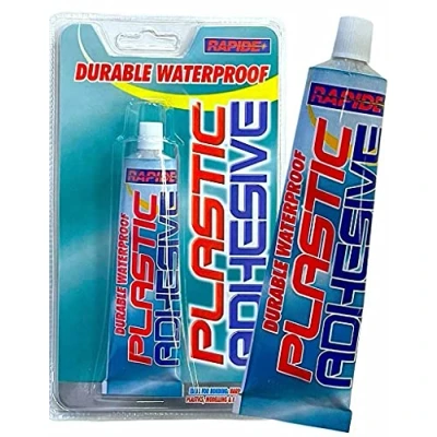 Image of Adhesive Glue Repair Leather Rubber Shoe Trainer Boot Plastic Pottery 30g Clear (Plastic 30g)