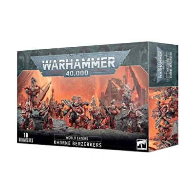 Image of Games Workshop Warhammer 40k Chaos World Eaters Berserkers of Khorne