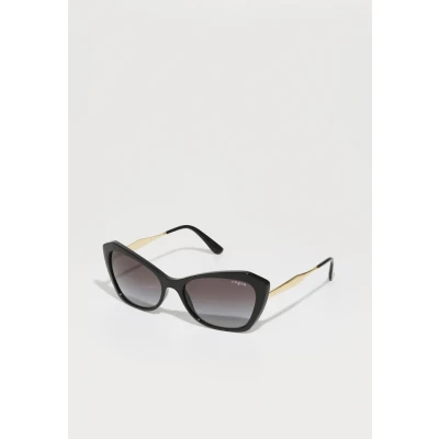 Image of VOGUE EYEWEAR Woman VO5626S W44/8G Sunglasses Nylon Black Grey Geometric Normal Shaded