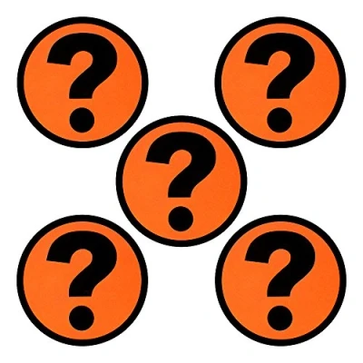 Image of Question Mark Magnets Fridge Office Whiteboard Emoji for Magnetic Board, Whiteboard, Refrigerator, at Office, School or Home (Pack of 5)