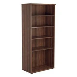 Image of Book Case 1800 With 4 Shelves Dark Walnut WDS1845DW