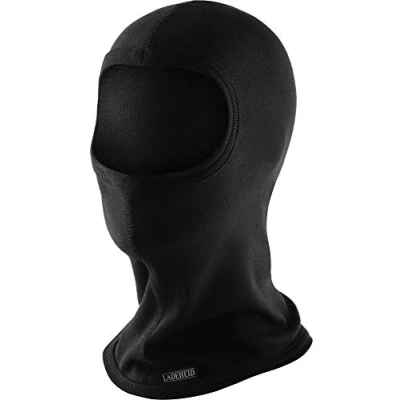 Image of Ladeheid Children&#039;s Youth Balaclava Ski Mask Silverplus Thermoaktive LA 142 (Black)