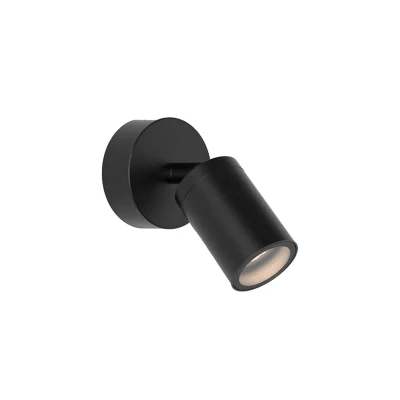 Image of Astro Dartmouth Single GU10 Wall Spot Light Textured Black
