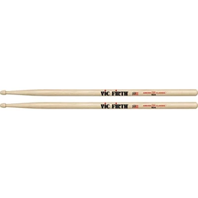 Image of Vic Firth 85a American Hickory Wood Tip Drumsticks