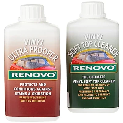 Image of Renovo REN KIT11 Double Cleaning Kit includes Vinyl Cleaner and Proofer, 500 ml