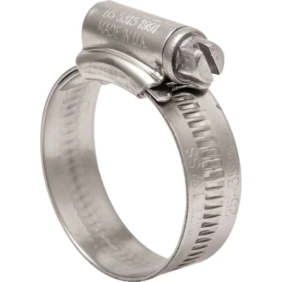 Image of 2x TIMCO Jubilee Clip Stainless Steel 1Ss JUB1SS Pack of 10