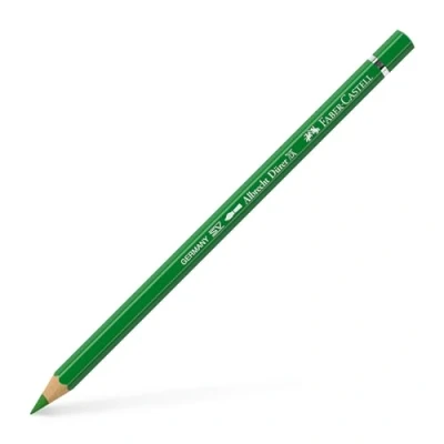 Image of Faber Castell Art &amp; Graphic Albrecht Dürer Watercolour Pencil, (266), Permanent Green, For Art, Craft, Drawing, Sketching, Home, School, University, Colouring