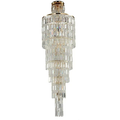 Image of Niagara Grand Chandelier Gold &amp; Crystal, 16 Light, E14