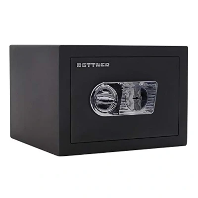 Image of Rottner Toscana 40 Value Safe EN1 £6,000 Cash Rated WxHxD 300x420x390 mm Double bitted lock Drill protection 2 keys Limited fire Adjustable shelf included Mounting material