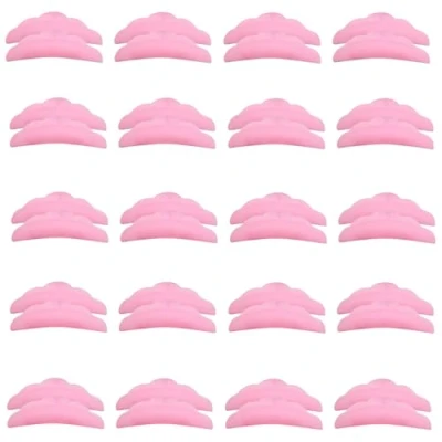 Image of 20 x Small Silicon Lash Lift Pads Curlers Shields 10 Pairs for (Total Lift) Eyeluvlashes Brand