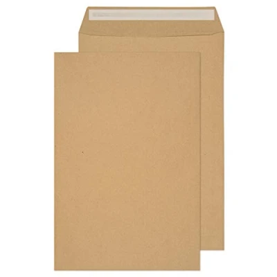 Image of Blake Purely Everyday 381 x 254 mm 115 gsm Pocket Peel &amp; Seal Envelopes (23890PS) Manilla Pack of 250