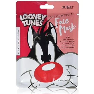 Image of MAD Beauty Looney Tunes Single Face Mask (Passionfruit Sylvester)