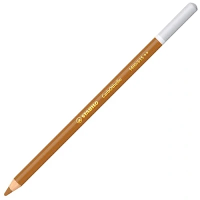 Image of STABILO Chalk Pastel Pencil CarbOthello Pack of 1 Dark Ochre