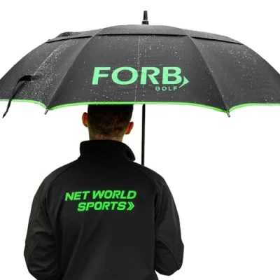 Image of FORZA Sport Umbrellas 60&quot; Double Layered Canopy With a Locking Button For Instant Opening (FORB Umbrella, Pack of 1)