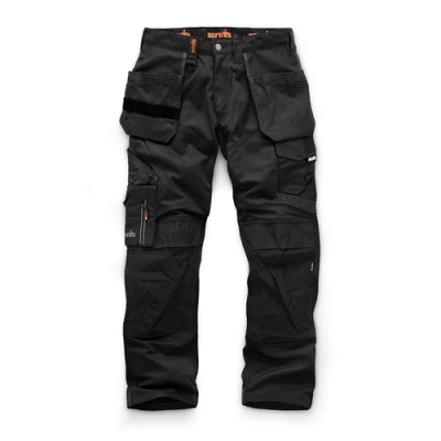Image of Scruffs Trade Holster Trouser Black 34S