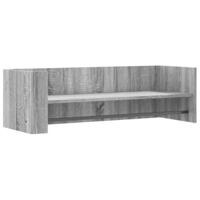 Image of vidaXL Wall Shelf Grey Sonoma 100x35x30.5 cm Engineered Wood