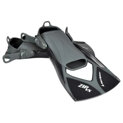 Image of Aquasphere TRAINING FIN ZIP VX BLACK/GREY SIZE LARGE