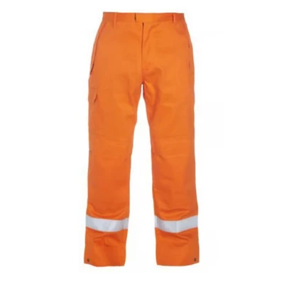 Image of Meddo Multi Cvc Flame Retardant Anti Static Trouser Orange 46