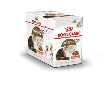 Image of Royal Canin Ageing 12+ in Gravy Adult Wet Cat Food 85g (Pack of 12)