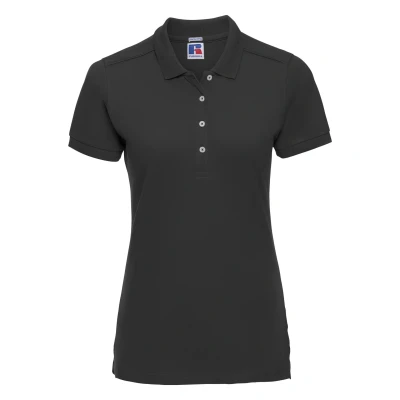Image of Russell 566F women&#039;s Polo shirt in Black