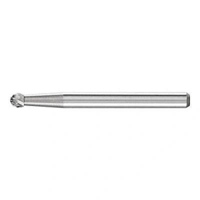 Image of PFERD HM milling bit, Ball Shape KUD, Teeth 3 Plus, bit Diameter mm, Shaft Length 33 21211083 for Universal Applications on The Most Important Industrial Materials