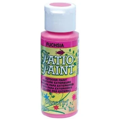 Image of DecoArt Outdoor Acylic Paint, Acrylic, Fuchsia, 59ML