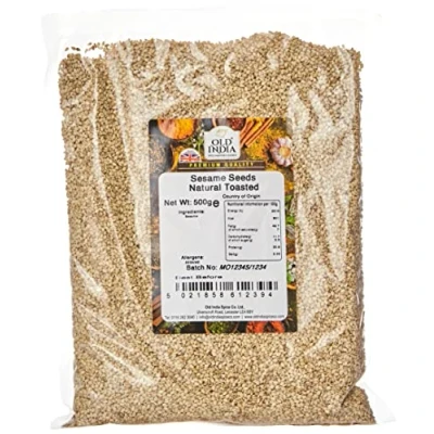 Image of Old India Sesame Seeds Natural Toasted 500g