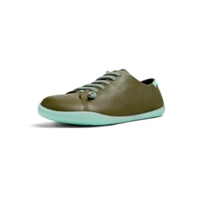 Image of Camper Men&#039;s Peu Cami K100249 Basket, Green 053, 5.5 UK