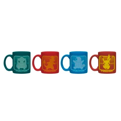 Image of GB eye Pokémon Kanto Partners Set of 4 Espresso Mugs