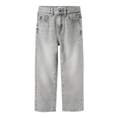 Image of NAME IT Boy&#039;s Nkmryan Straight Jeans 3418 be Noos fit, Light Grey Denim, 152