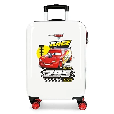 Image of Disney Cars Joy Multicoloured Cabin Suitcase 34x55x20 cm Rigid ABS Combination lock 32 Litre 2.5 Kg 4 Double Wheels Hand Luggage