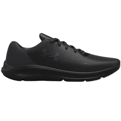 Image of Under Armour Charged Pursuit 3 Neutral running shoes, Men&#039;s, Size: 9, Black Textile/synthetics