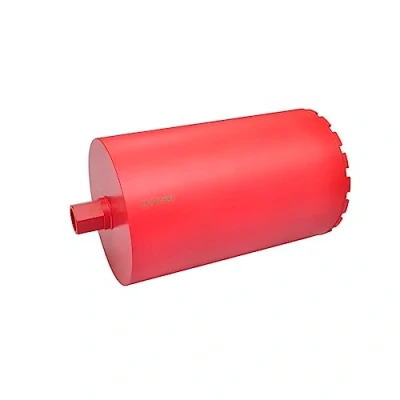 Image of vidaXL Dry and Wet Diamond Core Drill Bit 220 x 400mm Size Durable Metal Construction for Granite, Hard Stone, Concrete, More