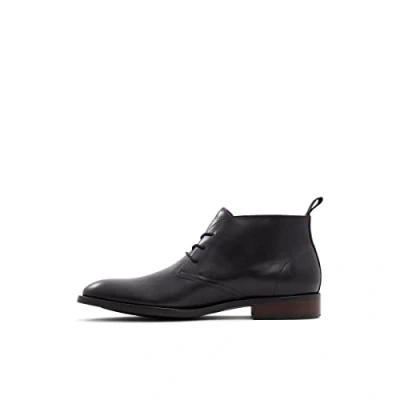 Image of ALDO Men&#039;s Watson Ankle Boot, Black, 10 UK