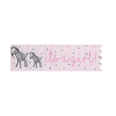 Image of Anniversary House It&#039;s a Girl Cake Ribbon