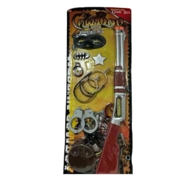 Image of DIOXSTAR Cowboy Western Toy G U N Set, Encouraging Creativity, Hand Eye Coordination, Enhancing Perfect for Both Indoor and Outdoor Fun, Durable Construction