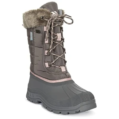 Image of Trespass Womens Snow Boots Waterproof with Insulated Design Winter Stavra II