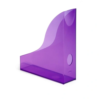Image of Durable Basic Magazine File Translucent Purple