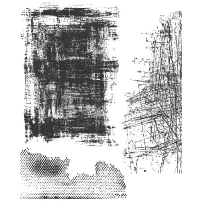 Image of Stampers Anonymous Tim Holtz Cling Rubber Stamp Set 7 x 8.5 inch, Slight Alterations
