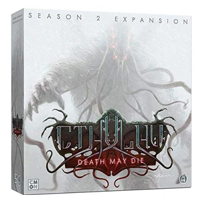 Image of CMON Cthulhu: Death May Die Season 2 Expansion Miniatures Board Game 1 5 Players Ages 14 Plus 90 120 Minute Playing Time