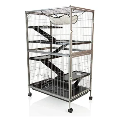 Image of Cozy Pet Rodent Cage for Rat, Ferret, Chinchilla, Degu or other Small Pets, Large RC02 (We do not ship to the Channel Islands.)