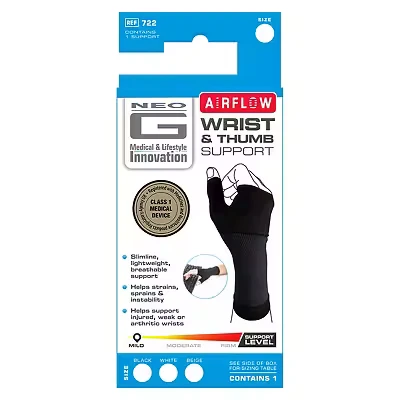 Image of Neo G Airflow Wrist &amp; Thumb Support Medium