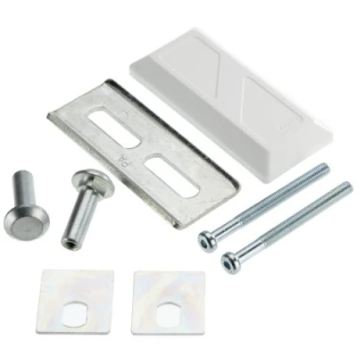 Image of Abus PV1820 White Staple Connecting Plate