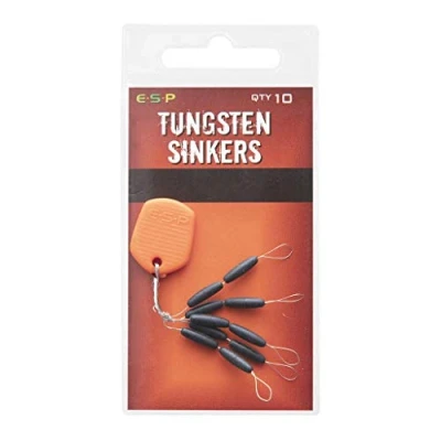 Image of ESP Carp Fishing Accessories Tungsten Sinkers Small pack of 10