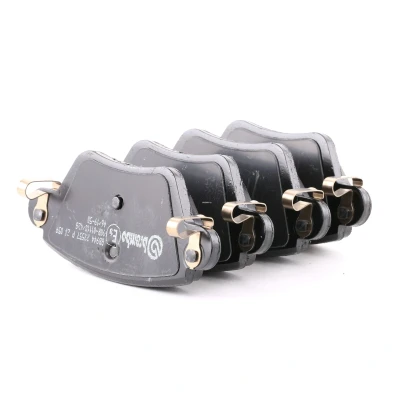 Image of 573012S brake pad set BREMBO P 24 059 excl. wear warning contact with caliper screws without accessories FORD: MONDEO 3, 3 Stufenheck