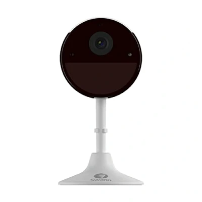 Image of Swann 2KI Indoor Wi Fi Security Camera with Night Vision, 2 way Talk &amp; Siren, Heat Motion Detection, Person Free Rolling Cloud Storage, 2KICAM